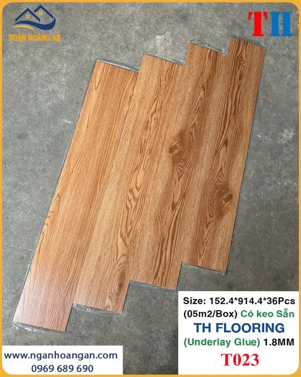Miếng Lót Sàn Nhựa THFLoor TH023 Dày 1.8mm